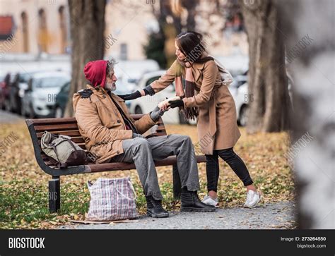 Young Woman Giving Image And Photo Free Trial Bigstock