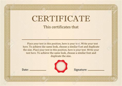 Winner Certificate Template Sample Professional Templates