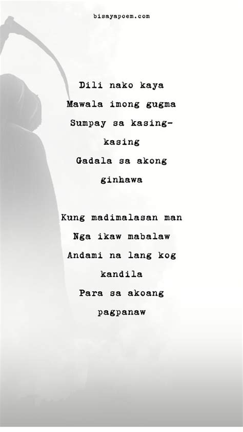 Balak Bisaya | Feel good quotes, Bisaya quotes, Deep bisaya words