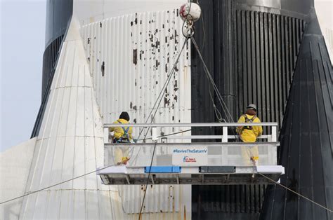 Campaign Launched To Revive The Saturn V Vertical Rocket Replica Space