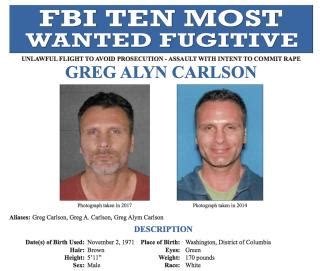 Fbi Agents Shoot Greg Alyn Carlson Man On Most Wanted List