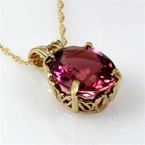 Pink Maine Tourmaline - Mainestone Jewelry - Farmington, Maine