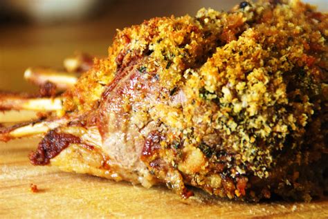 Rack Of Lamb With A Parmesan And Herb Crust Recipe With Images