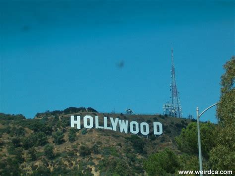 Hollywood Sign - Weird California