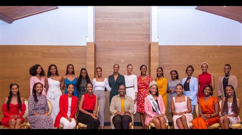 Highlight Video First Lady Mrs Jeannette Kagame Receives Miss Rwanda Sisters Kigali 24 April