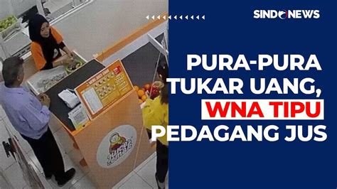 Modus Berpura Pura Tukar Uang WNA Tipu Pedagang Jus Di Yogyakarta