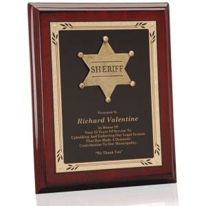 Personalized Wall Plaques | Corporate Award Plaques