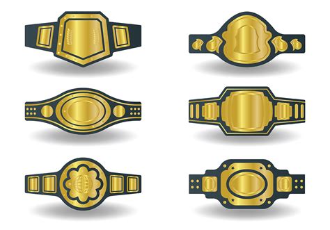 Championship Belt SVG, Championship Belt Vector, Silhouette, Cricut ...