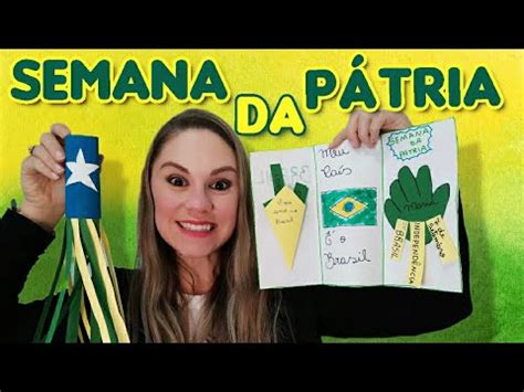 Semana Da P Tria Na Educa O Infantil Ideias Para E Anos Youtube