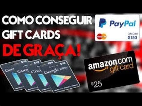 Como Ganhar Gift Cards De Gra A Youtube