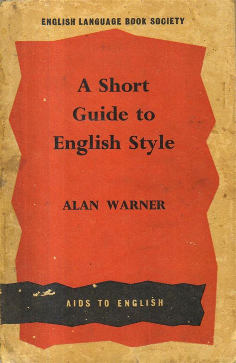 A Short Guide To English Style Book At Best Book Centre