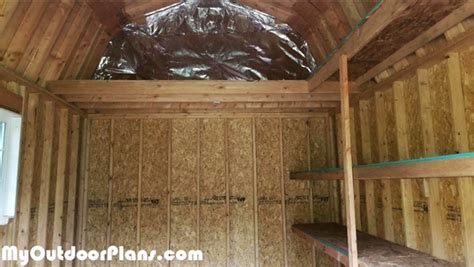 12x16 Gambrel Shed Diy Project Myoutdoorplans