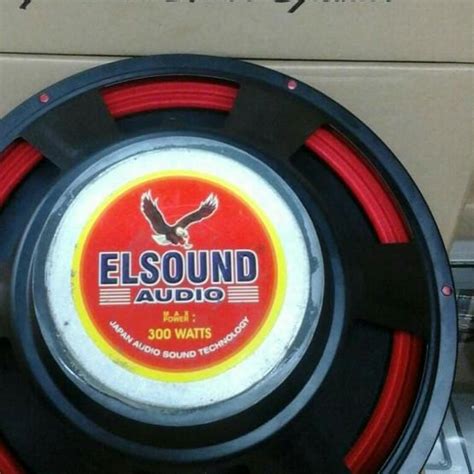 Jual SPEAKER ELSOUND 12 INCH FULL RANGE ORIGINAL Shopee Indonesia