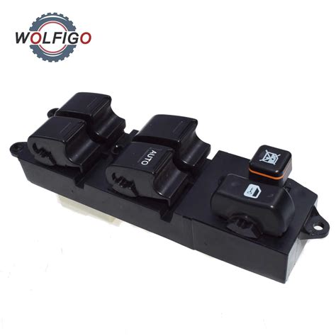 WOLFIGO RHD Right Hand Driver Electric Power Window Master Switch For