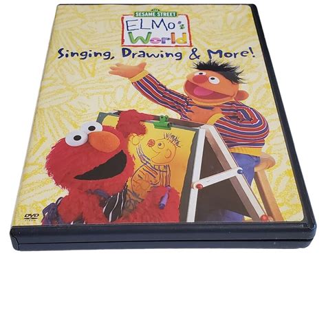 Sesame Street Elmo S World Singing Drawing And More Dvd Out Of Print