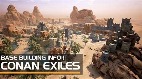 Conan Exiles Base Building Information Youtube