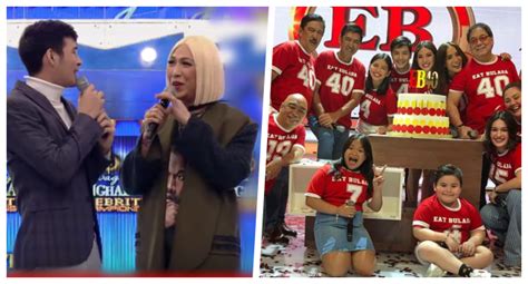 Vice Ganda Praises Eat Bulaga Segments Live On It's Showtime