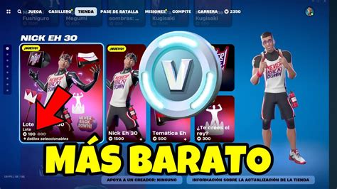 Truco Como Comprar Skins Muy Baratas En La Tienda De Fortnite Lote