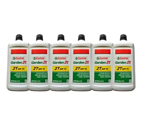 Aceite 2 Tiempos Castrol Garden 2t 6 Litros Envío gratis