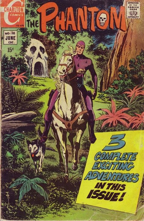 The Phantom 1 The Ghost Who Walks Charlton Comics Comics Comic