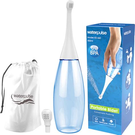 Peri Bottle 450 ML Blauw Verlichting Postpartum Mobiele Bidet