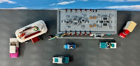 Bricklink Designer Sets 1950s Diner Und Retro Bowling Alley Perfekte