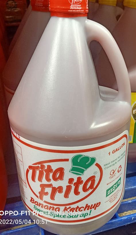 TITA FRITA BANANA KETCHUP 1GAL. | Lazada PH