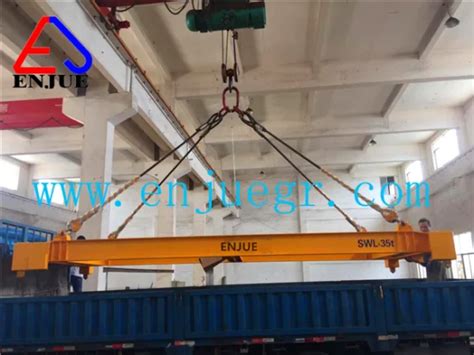 Semi Automatic Lifting Frame For Container Lifting Beam Spreader With