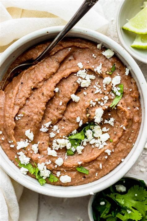 Easy Refried Beans Isabel Eats