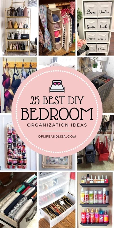 25 Amazing Small Bedroom Organization Tricks and Tips