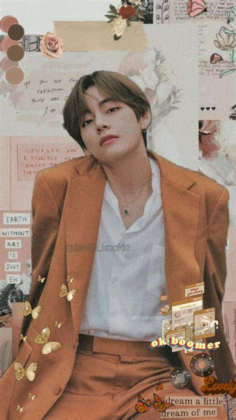 Taehyung Wallpaper Aestetic Bts V Galaxy Wallpaper Bts Wallpaper Kim Taehyung Blazer