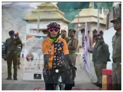 World Record Preeti Maske The First Woman To Cycle From Leh To Manali Sets A New World Record