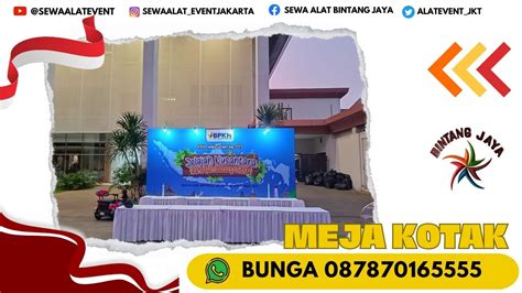 Sewa Meja Kotak Siap Kirim Skala Besar Ke Jakarta Pusat Pusat