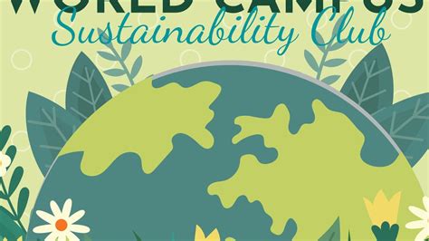 World Campus Sustainability Club Calls Community To Action Through New