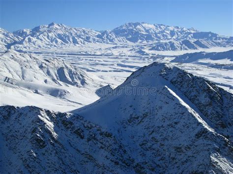 Snowy Mountains, Afghanistan Stock Photo - Image of barren, peaks: 9383964