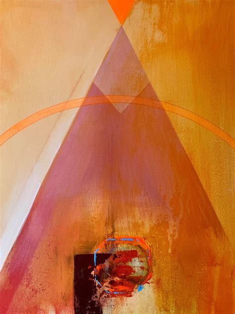 Yamilet Sempe Messages From The Temple Abstract Painting For Sale At