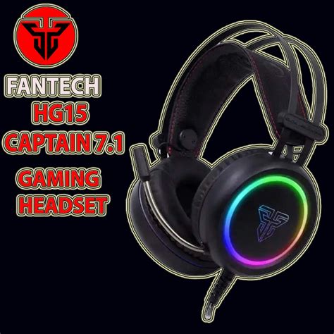 COD 100 LEGIT FANTECH HG15 CAPTAIN 7 1 RGB GAMING HEADSET Shopee