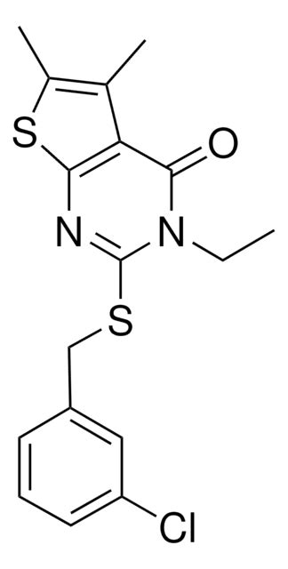 Chlorobenzyl Thio Ethyl Dimethylthieno D Pyrimidin