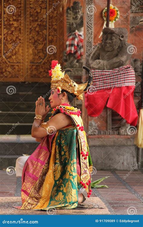 Costume Of Barong For A Traditional Balinese Dance Royalty-Free Stock ...