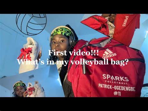 Whats In My Volleyball Bag Club Get To Know Me Youtube