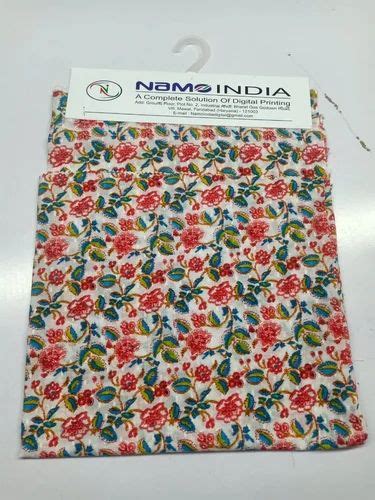 Printed 160 GSM Slub Single Jersey Printing Fabric Service For