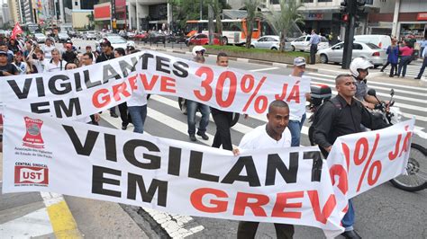 Fotos Greve De Seguran As Fecha Bancos Em S O Paulo Uol