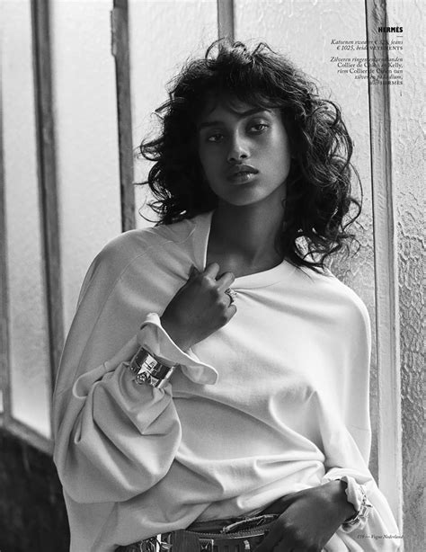 Fly Girl Imaan Hammam By Marc De Groot For Vogue Netherlands