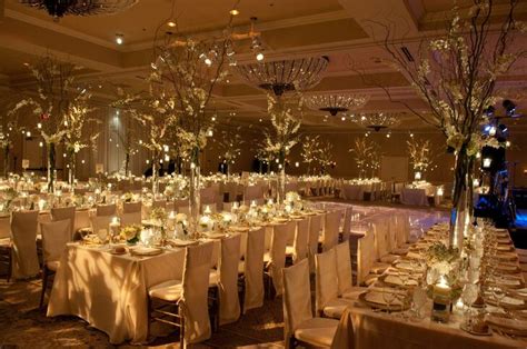 Elegant Reception Table Arrangements