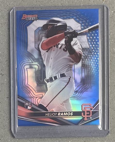 2022 Bowmans Best Heliot Ramos RC Blue 141 150 San Francisco Giants EBay