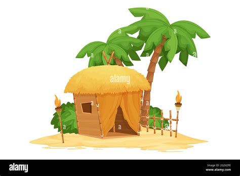 Tiki Hut Vector