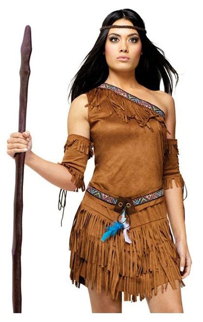 Free Shipping New Arrival Sexy Womens Pocahontas Native American Indian Halloween Cosplay