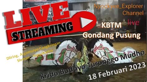 Live Jathilan Krido Budoyo Turonggo Mudho Kbtm Di Dliring