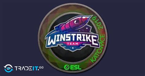 Sticker Winstrike Team Holo Katowice 2019 Tradeit