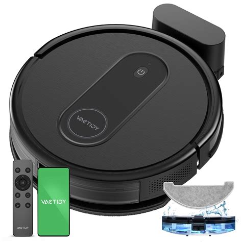 Snapklik Vactidy T Robot Vacuum And Mop Combo Wifi App Alexa